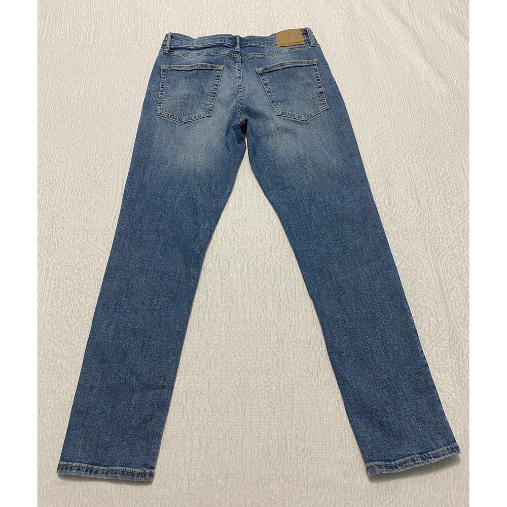 Aero Athletic Skinny Jeans Men's 28x30 Blue‎ Denim Stretch Made in Pakistan - Picture 2 of 11